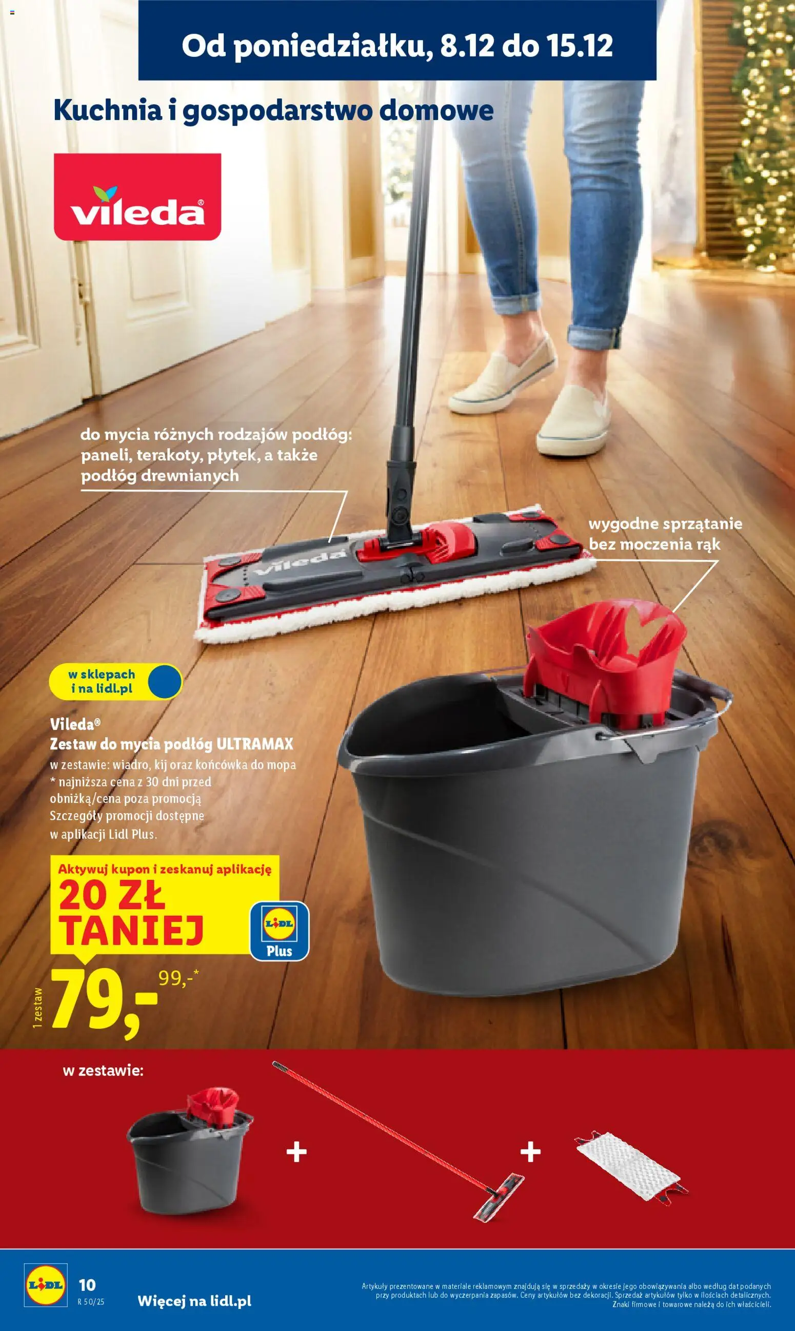 Lidl Katalog od 08.12.2025 | Strona: 12 | Produkty: Vileda
