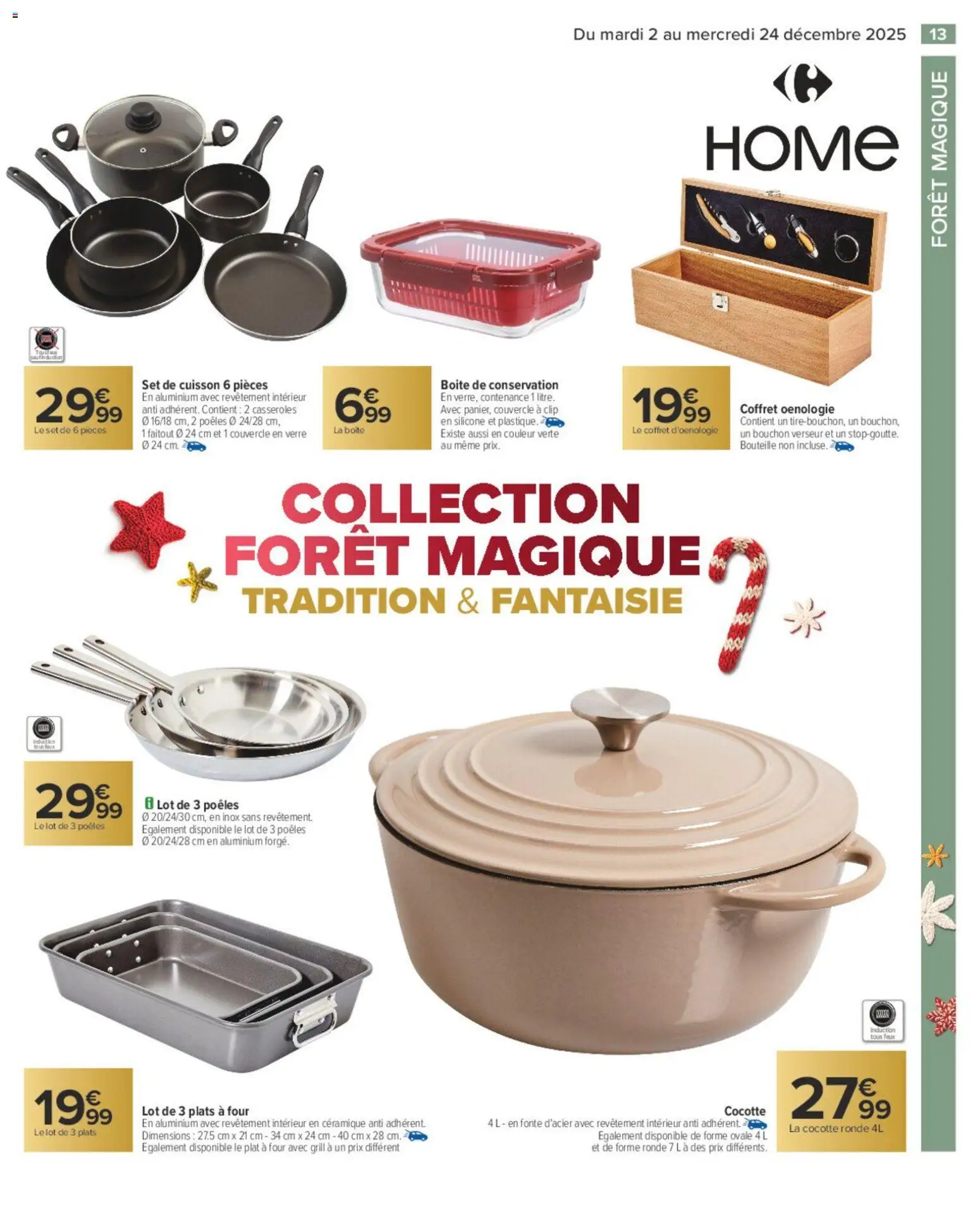 {H1} | Page: 13 | Produits: Four, Grill, Casseroles