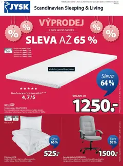 Náhled letáku JYSK leták - Výprodej od 12.01.2026