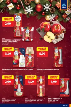 Anteprima del volantino DIFFUSORE A BASTONCINI/ CANDELA PROFUMATA, mela e cannella 50 ml/1 pezzo valido a partire dal 10.11.2025 | Pagina: 21