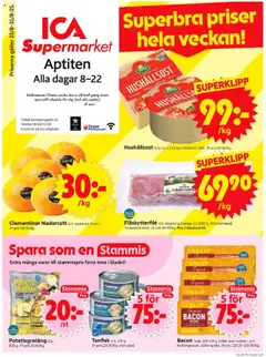 ICA Supermarket - Stockholm - Förhandsvisning av reklamblad från butik ICA Supermarket aktuell från 25.08.2025
