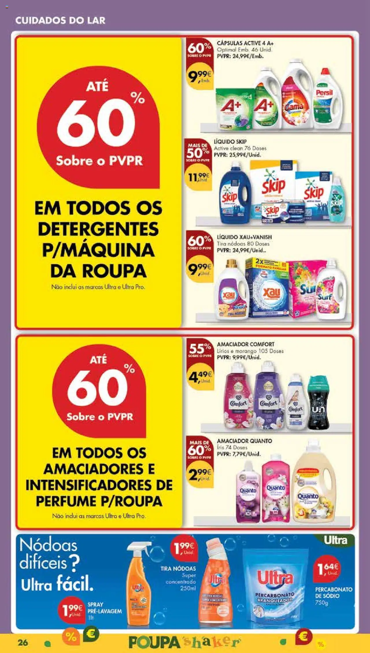 Pingo Doce Poupe Esta Semana Madeira │ válido de 26.08.2025 | Página: 26 | Produtos: Perfume, Persil