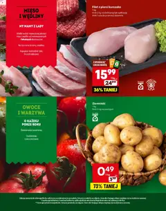 Pogląd oferty "Delikatesy Centrum Gazetka - Trzcinica Otwarcie" - ważna od 13.11.2025 | Strona: 2 | Produkty: Piersi, Wędliny, Warzywa, Owoce