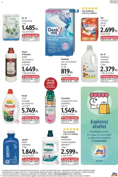 DM Drogerie Markt akciós ujság - amely érvényes a következő dátumtól: 14.08.2025 | Oldal: 29 | Termékek: Coccolino, Persil, Mosógél, Öblítő