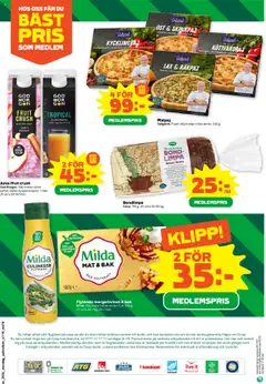 Stora Coop reklamblad aktuell från 18.08.2025 | Sida: 16 | Produkter: Galler, Ved, Äpple, Basilika