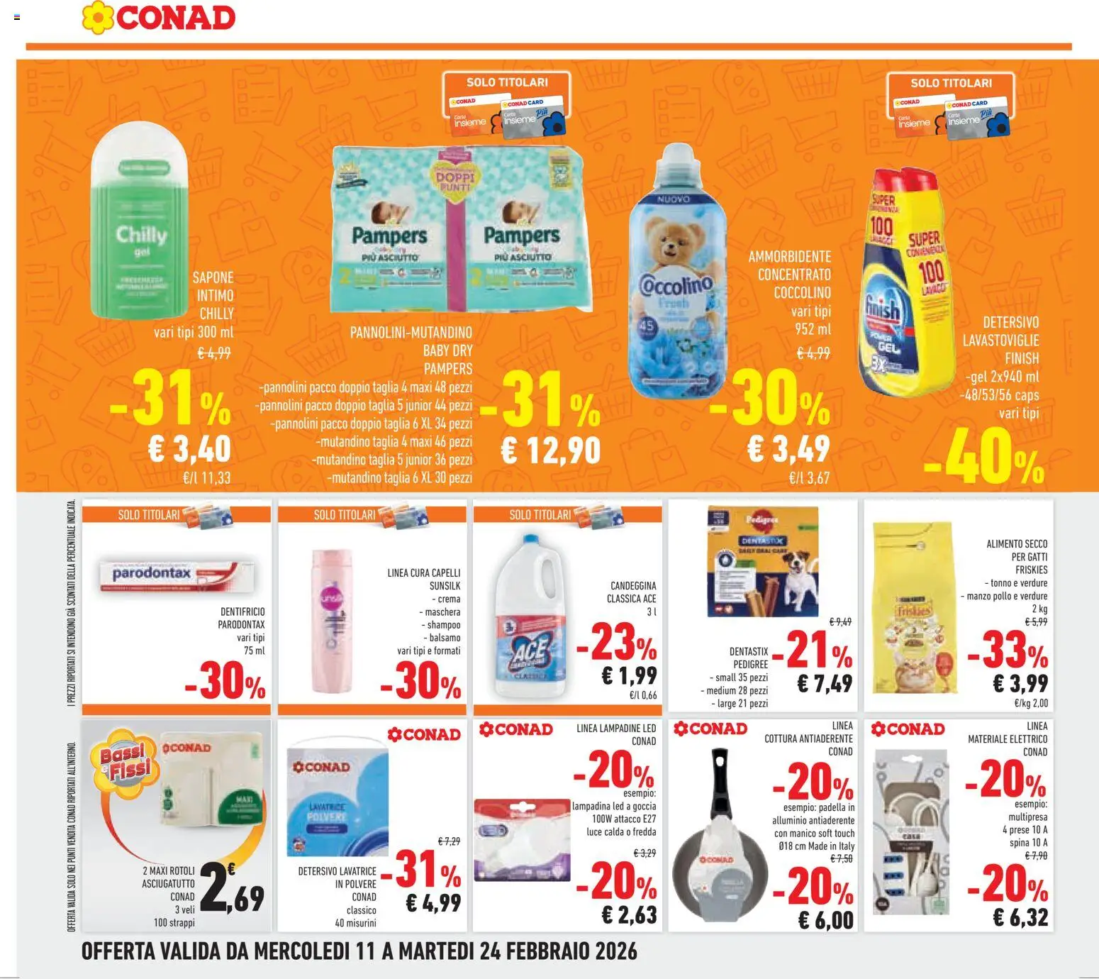 Volantino Conad del 11.02.2026 | Pagina: 24