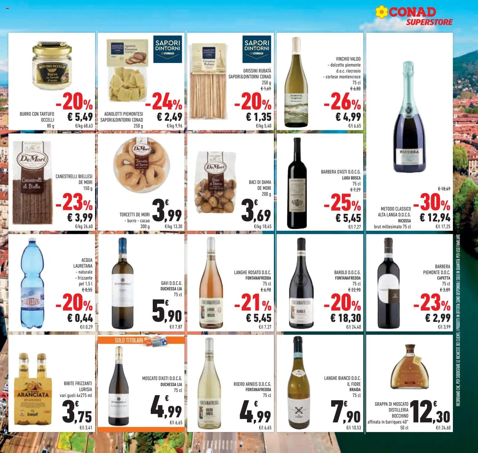 Volantino Conad del 25.02.2026 | Pagina: 37 | Prodotti: Tartufo, Bibite, Cacao, Canestrelli