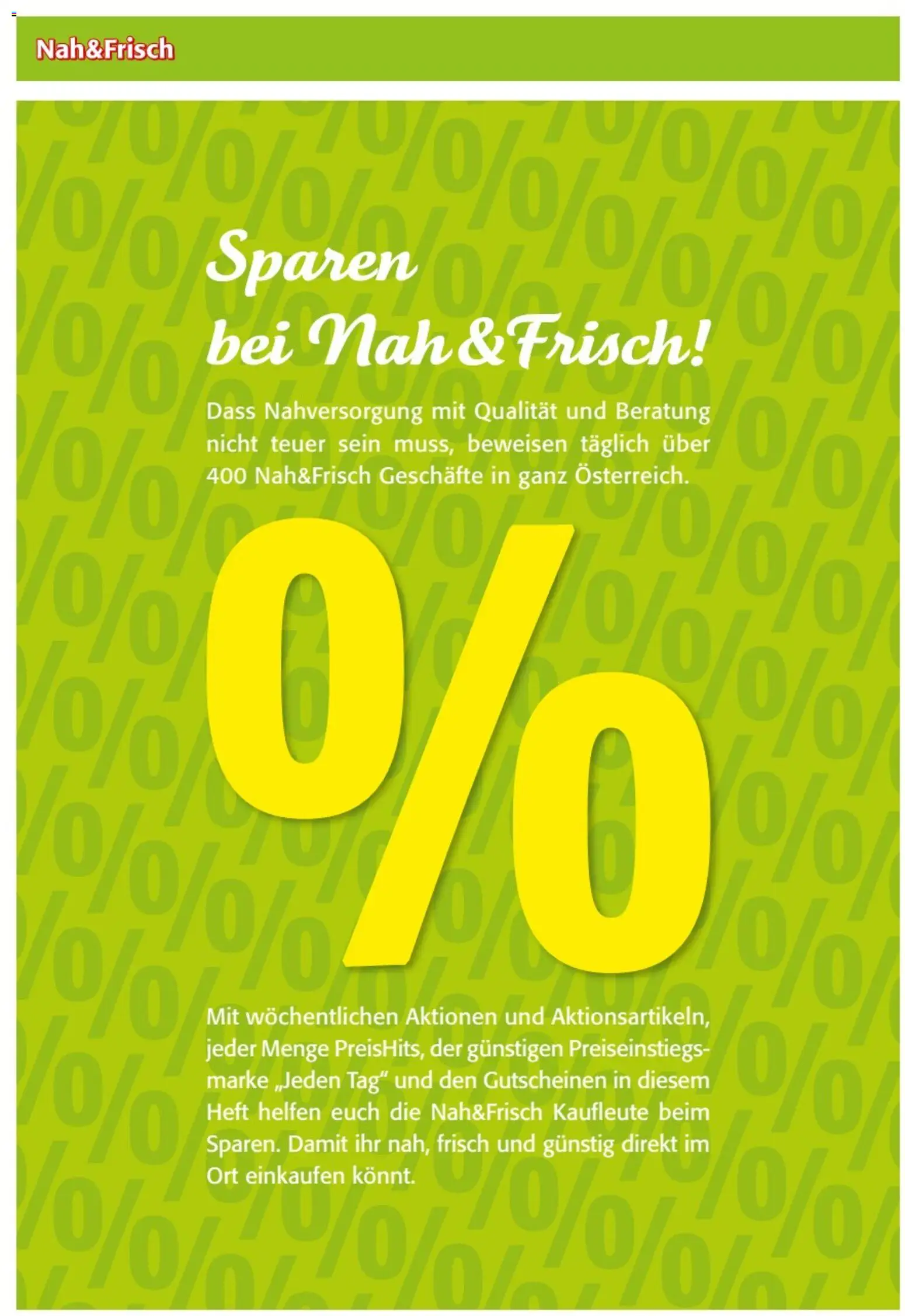 Nah und Frisch Gutscheinheft gültig ab 11.03.2026 | Seite: 2