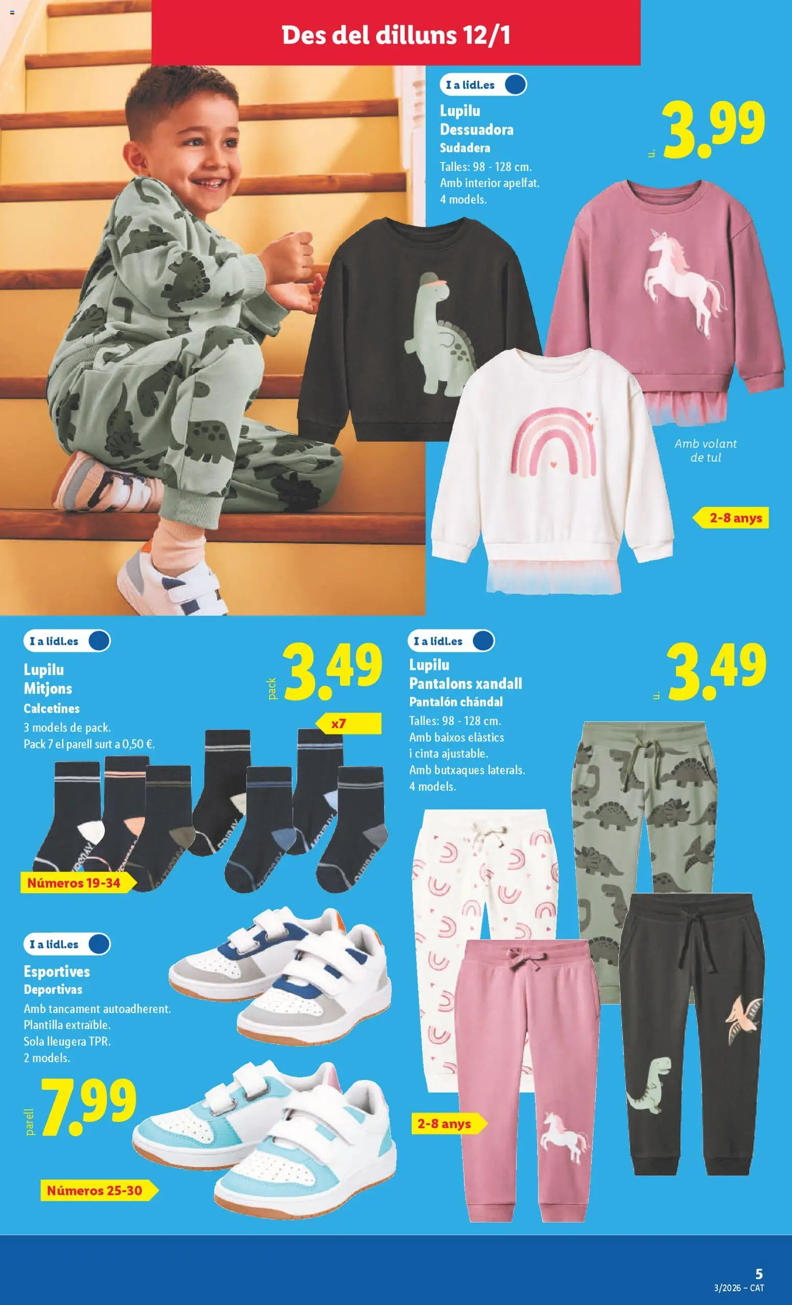 Lidl folleto de bazar │ válido desde el 12.01.2026 | Página: 13 | Productos: Sudadera