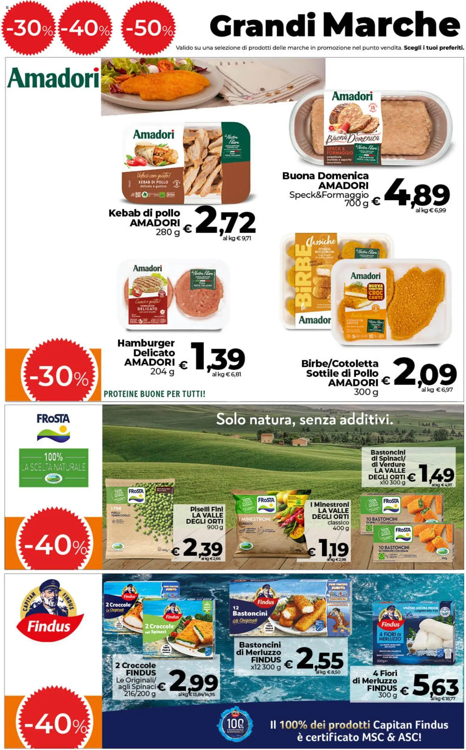 Volantino COOP del 13.02.2026 | Pagina: 5 | Prodotti: Speck, Merluzzo, Verdure, Piselli