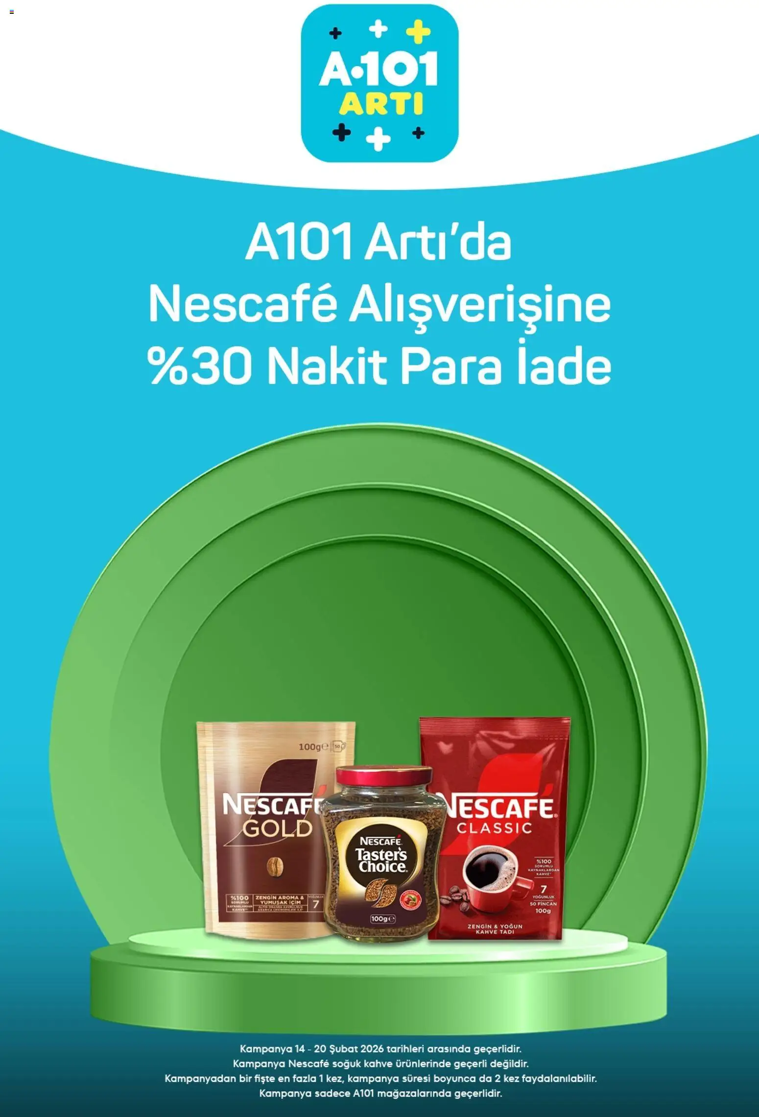A101 Arti - 14.02.2026 tarihinden itibaren geçerlidir | Sayfa: 2 | Ürünler: Kahve