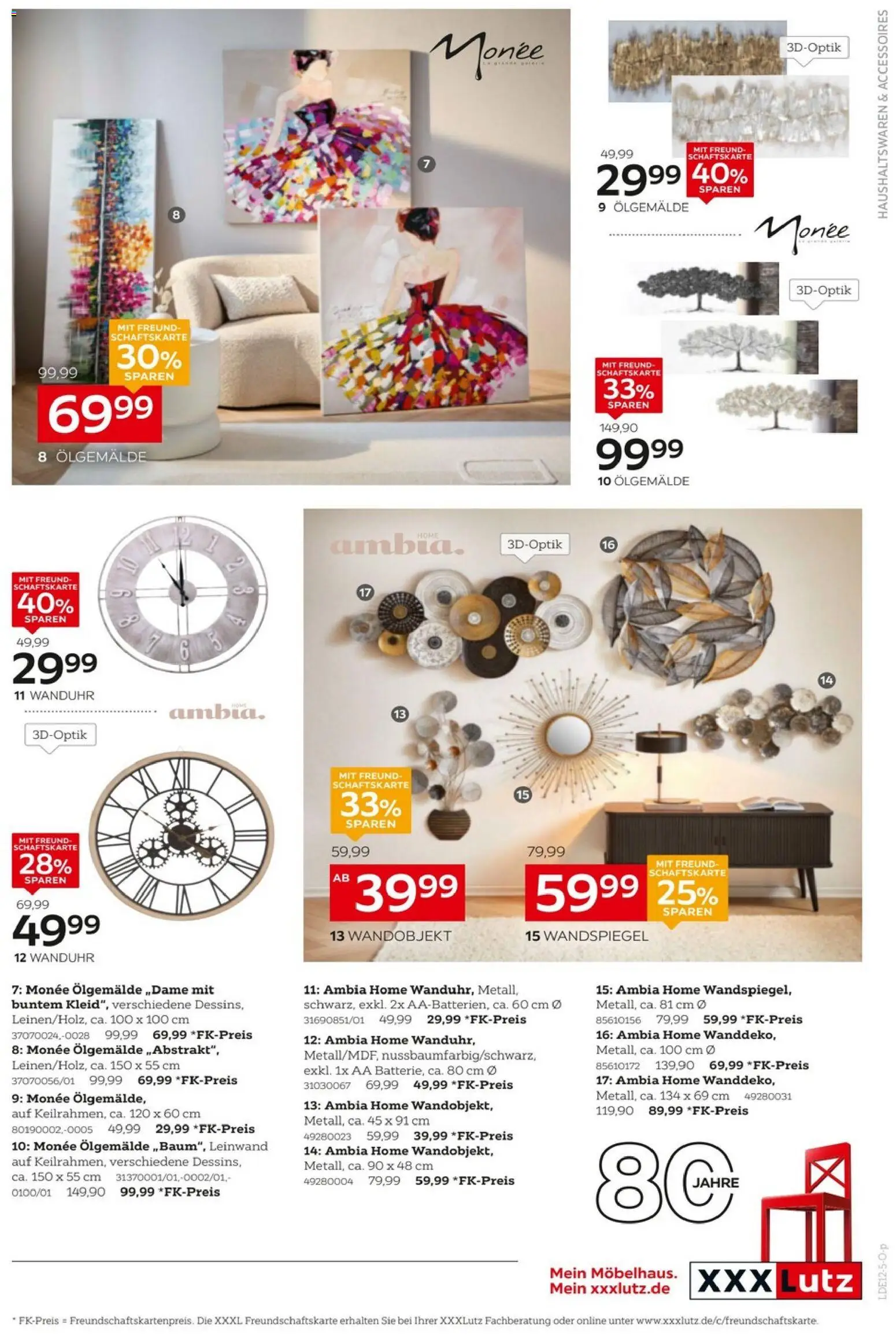 XXXL Lutz Wohnaccessoires – gültig ab 07.12.2025 | Seite: 13