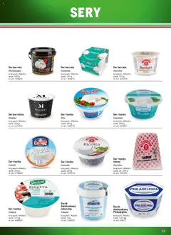 Makro Gazetka - Italia na talerzu od 31.01.2025 | Strona: 11 | Produkty: Meglio, Serek philadelphia, Sery, Ser ricotta