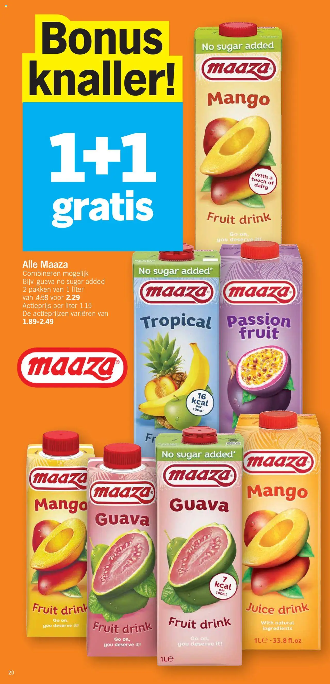 {H1} | Pagina: 20 | Producten: Fruit, Mango