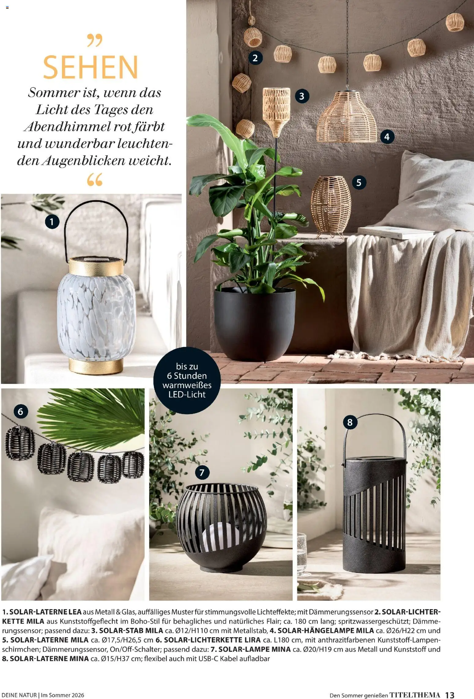 Dehner Prospekt 	 – gültig ab 17.04.2026 | Seite: 13 | Produkte: Kabel