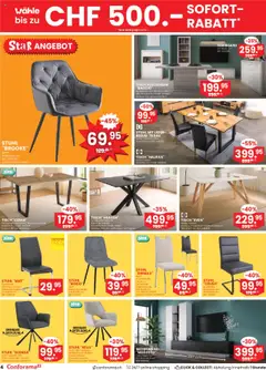 Conforama Aktionen ab 23.07.2025 | Seite: 4 | Produkte: Tisch, Stuhl, Sideboard, Wohnwand