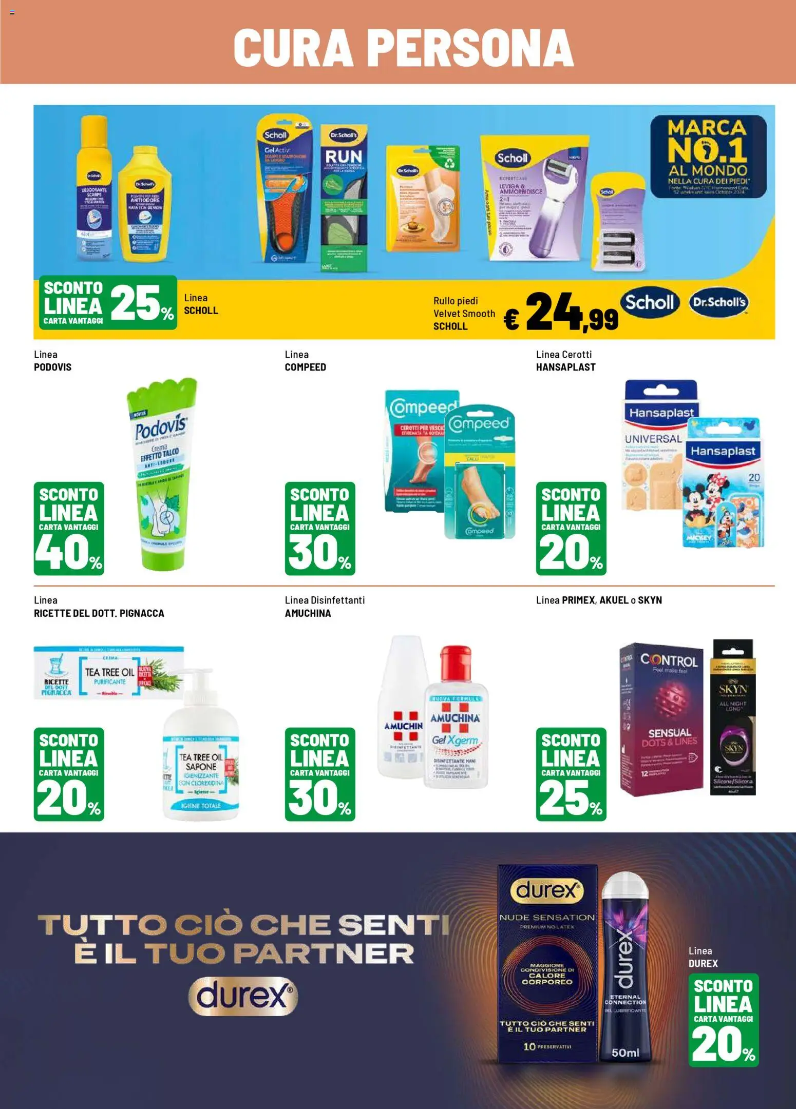 Volantino Iper del 27.04.2026 | Pagina: 5 | Prodotti: Rullo, Crema, Lubrificante, Scarpe