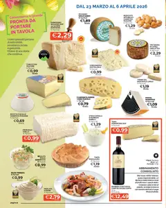 Anteprima del volantino Mercatò volantino valido a partire dal 23.03.2026 | Pagina: 2 | Prodotti: Salsa, Torta, Pecorino, Burrata