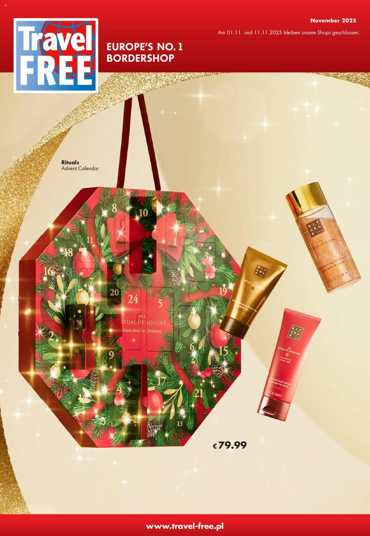 Travel Free Angebote – gültig ab 01.11.2025 | Seite: 1