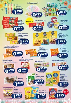 Milk Agro leták platný od 18.03.2026 | Strana: 9 | Produkty: BeBe Dobré ráno, Croissant, Med
