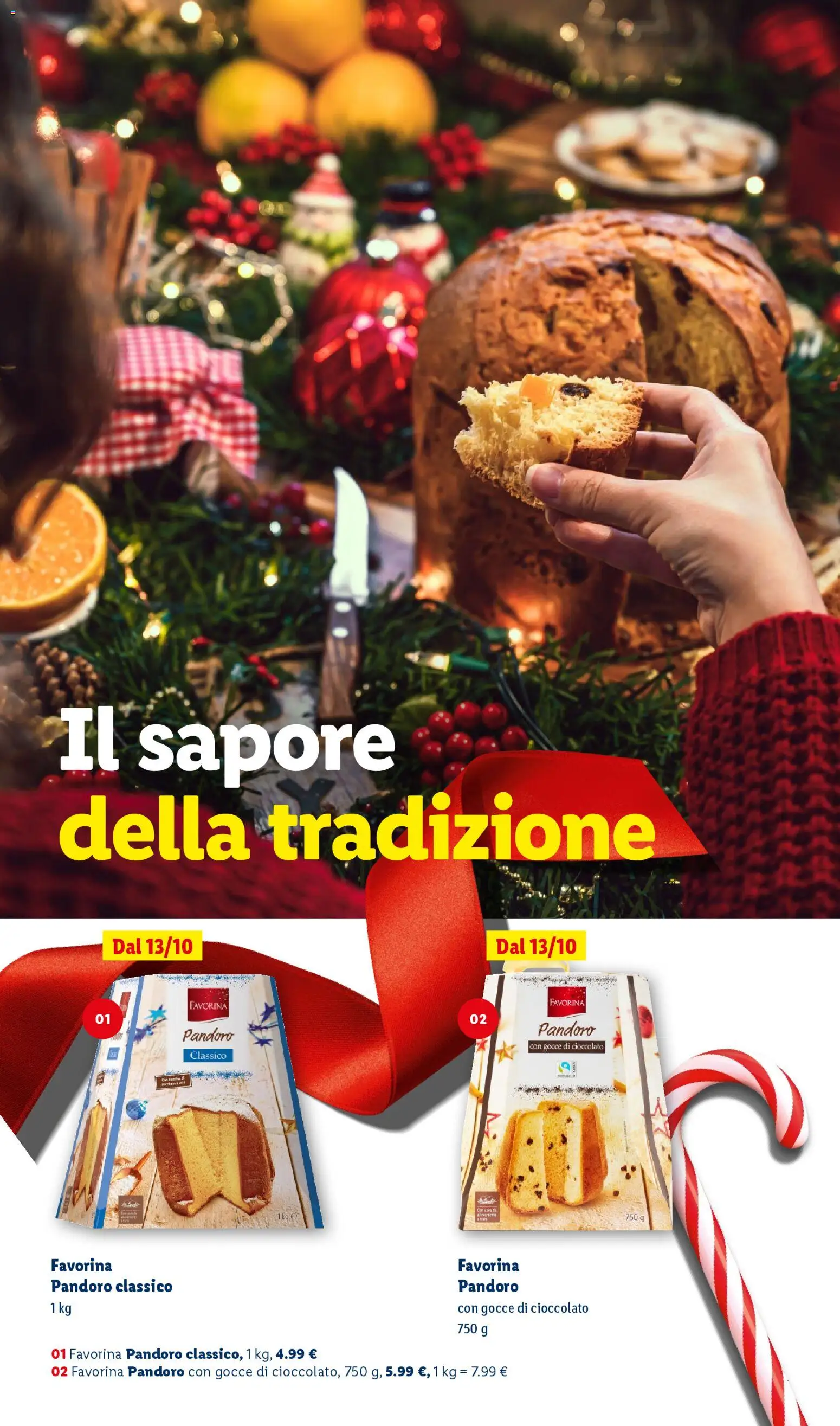 Volantino Lidl del 24.10.2025 | Pagina: 48 | Prodotti: Cioccolato, Pandoro