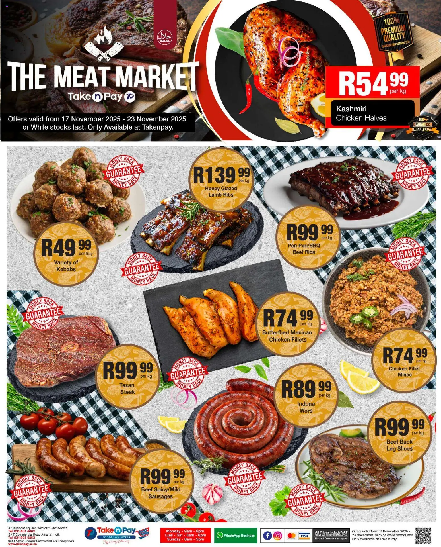 New Take n Pay catalogue – valid from 17.11.2025 | Page: 27 | Products: Tray, Steak, Ribs, Beef