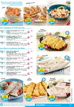  | Page: 37 | Produits: Réfrigérateur, Poêle, Crevettes, Chips