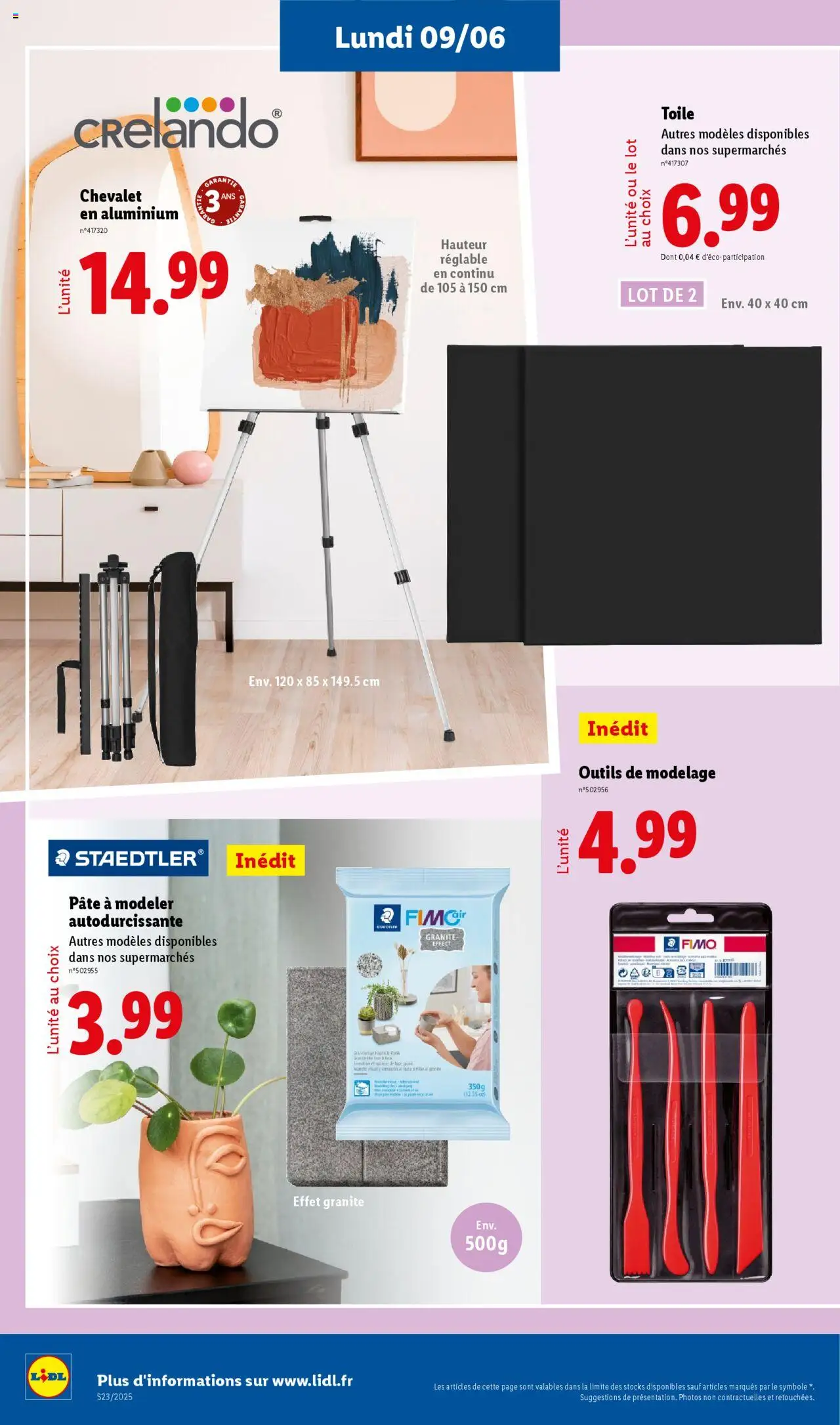  | Page: 38 | Produits: Chevalet, Pâte à modeler