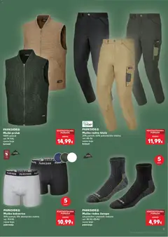 PARKSIDE® Muške radne hlače, 35% pamuk, 65% poliesterska vlakna, vel. 48-56, razne boje, komad - Pregled kataloga iz trgovine Kaufland, vrijedi od 25.03.2026 | Stranica: 9