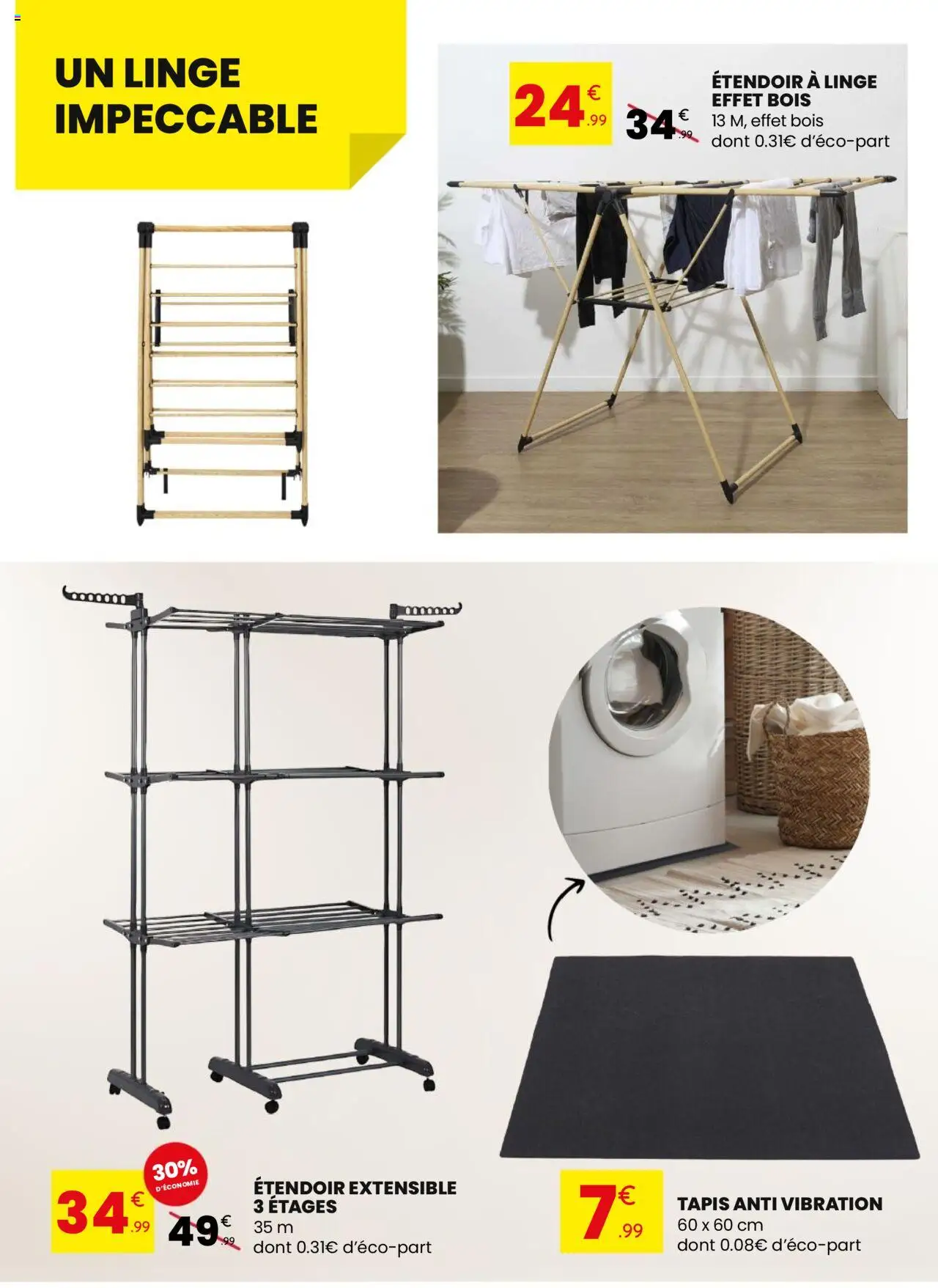  | Page: 8 | Produits: Étendoir à linge, Étendoir, Tapis