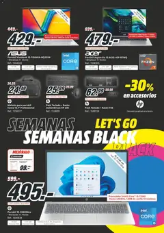 Vista previa Media Markt Black Friday válido desde el 12.11.2025 | Página: 22 | Productos: Teclado, Disco