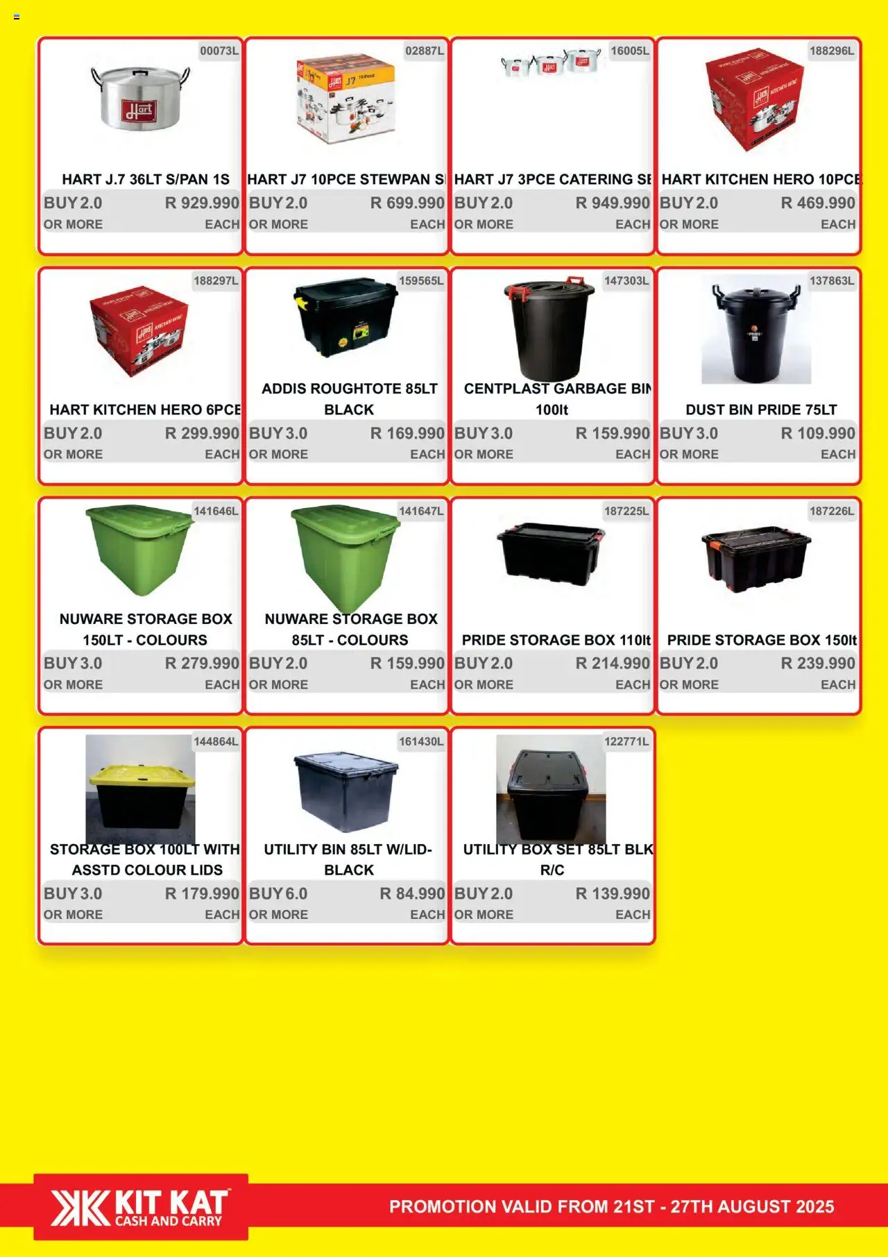 KIT KAT Cash & Carry Weekly Traders Special │ valid from 21.08.2025 | Page: 35 | Products: Utility, Box