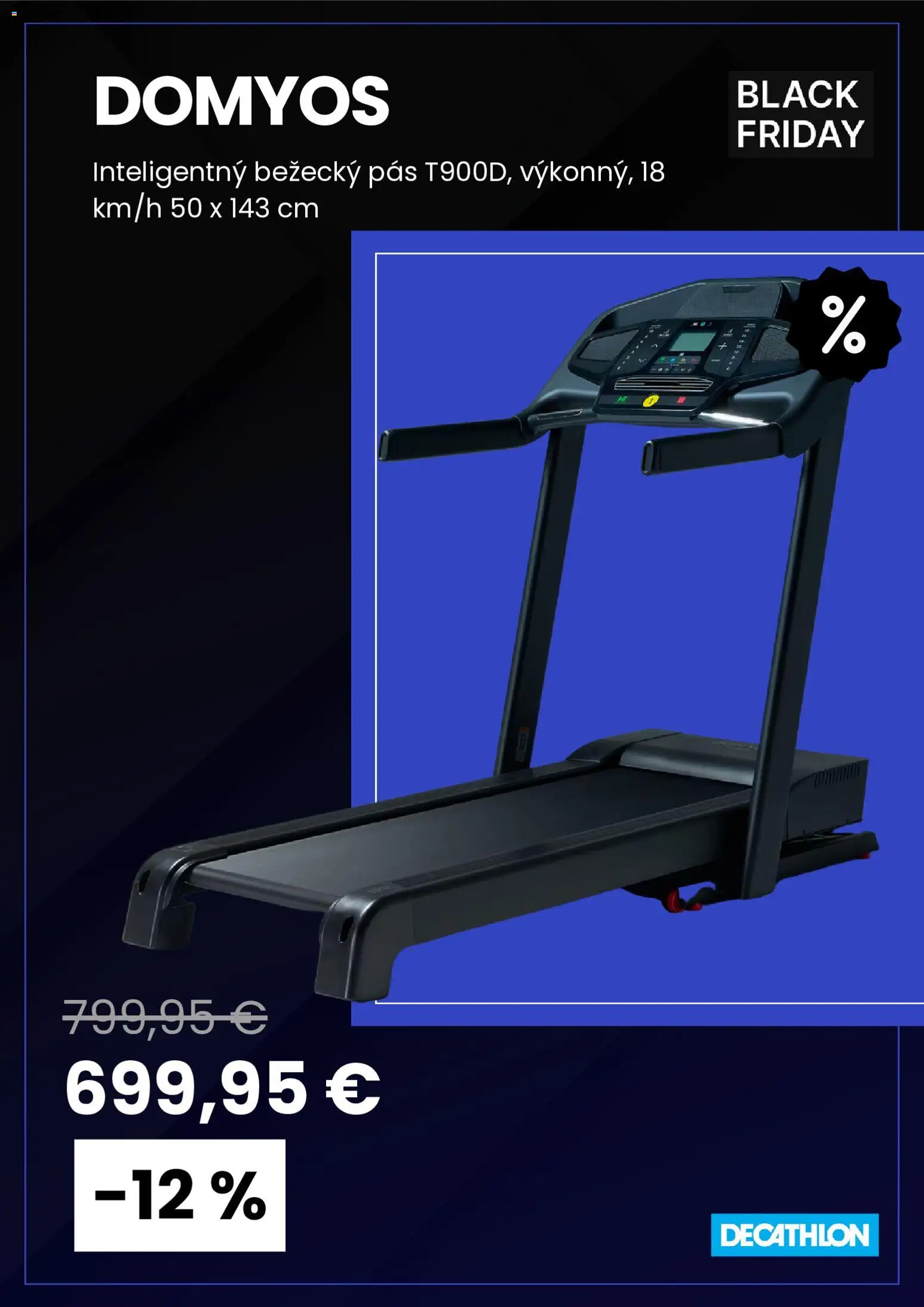 Nové Decathlon akcie – leták je platný od 12.11.2025 | Strana: 5 | Produkty: Pás, Bežecký pás