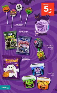 Dealz Gazetka - Upiornie niskie ceny od 11.09.2025 | Strona: 12 | Produkty: Lizak Chupa Chups, Gumy, Pianki