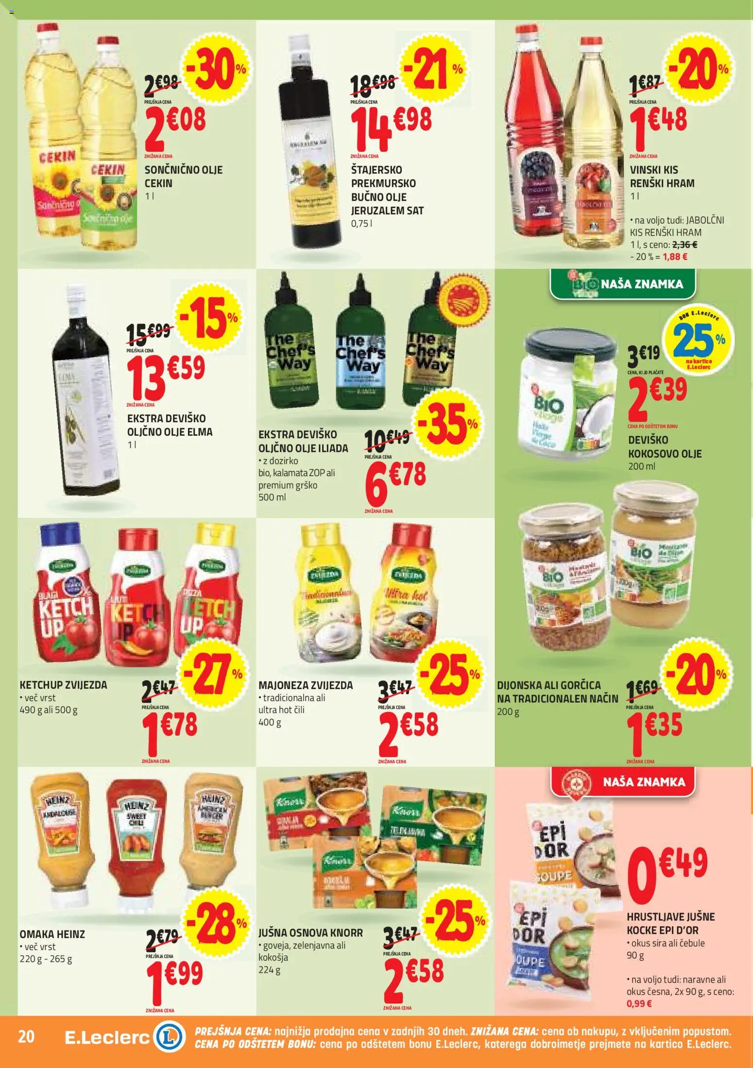 Novi E.leclerc katalog ponudbe – veljaven od 15.04.2026 | Stran: 20