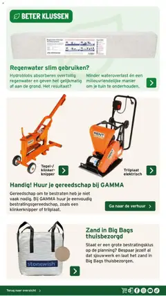 GAMMA - Tuin Magazine Najaar - Voorbeeld van een folder van GAMMA, geldig van 01.01.2025 | Pagina: 23 | Producten: Sac de transport