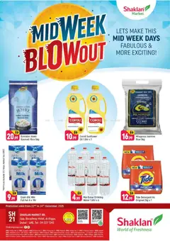 Preview of Shaklan - Midweek Blow Out - Al Rigga, Dubai valid from 22.12.2025