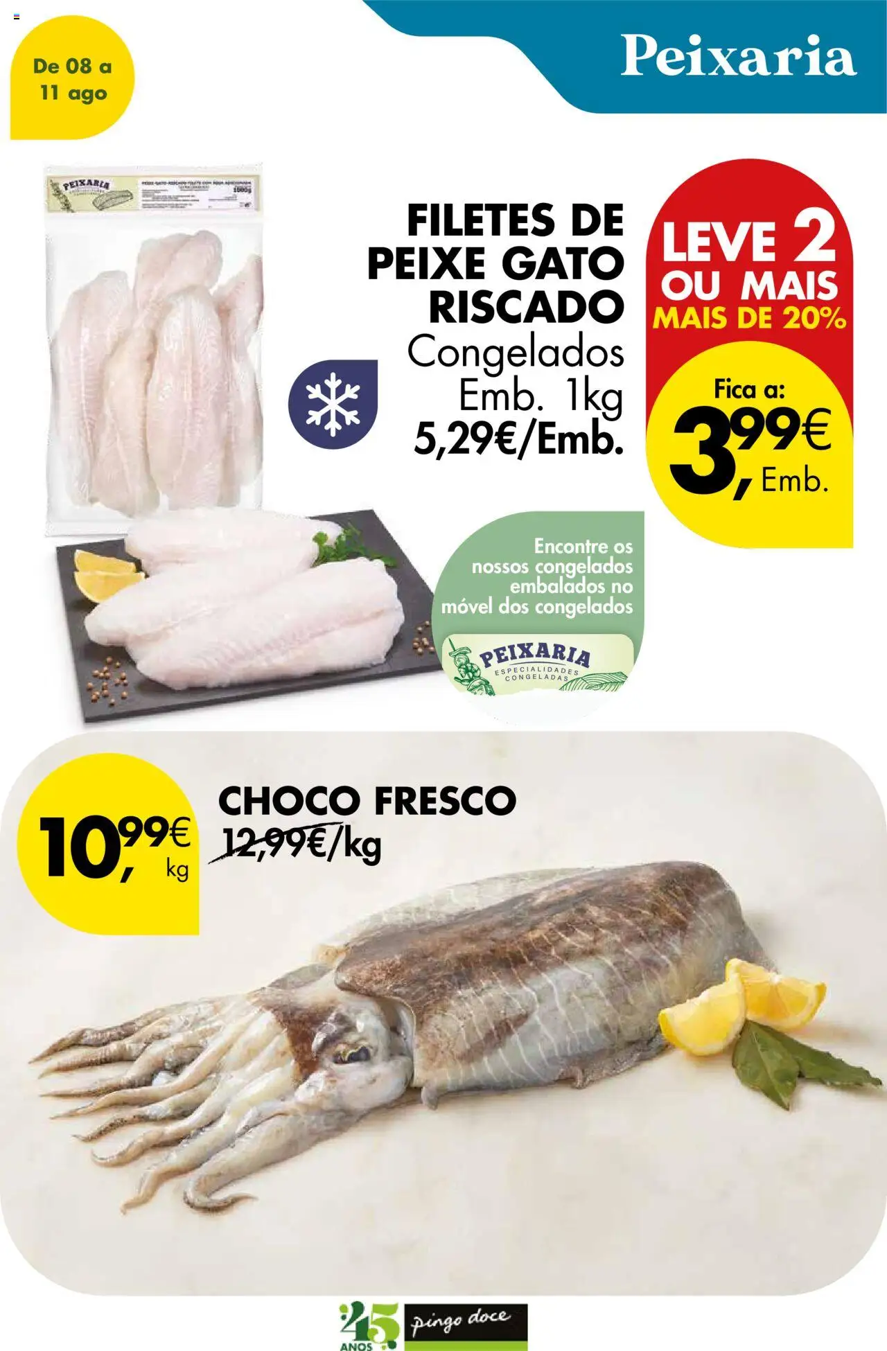 Pingo Doce Poupe este Fim de Semana │ válido de 08.08.2025 | Página: 7 | Produtos: Peixe