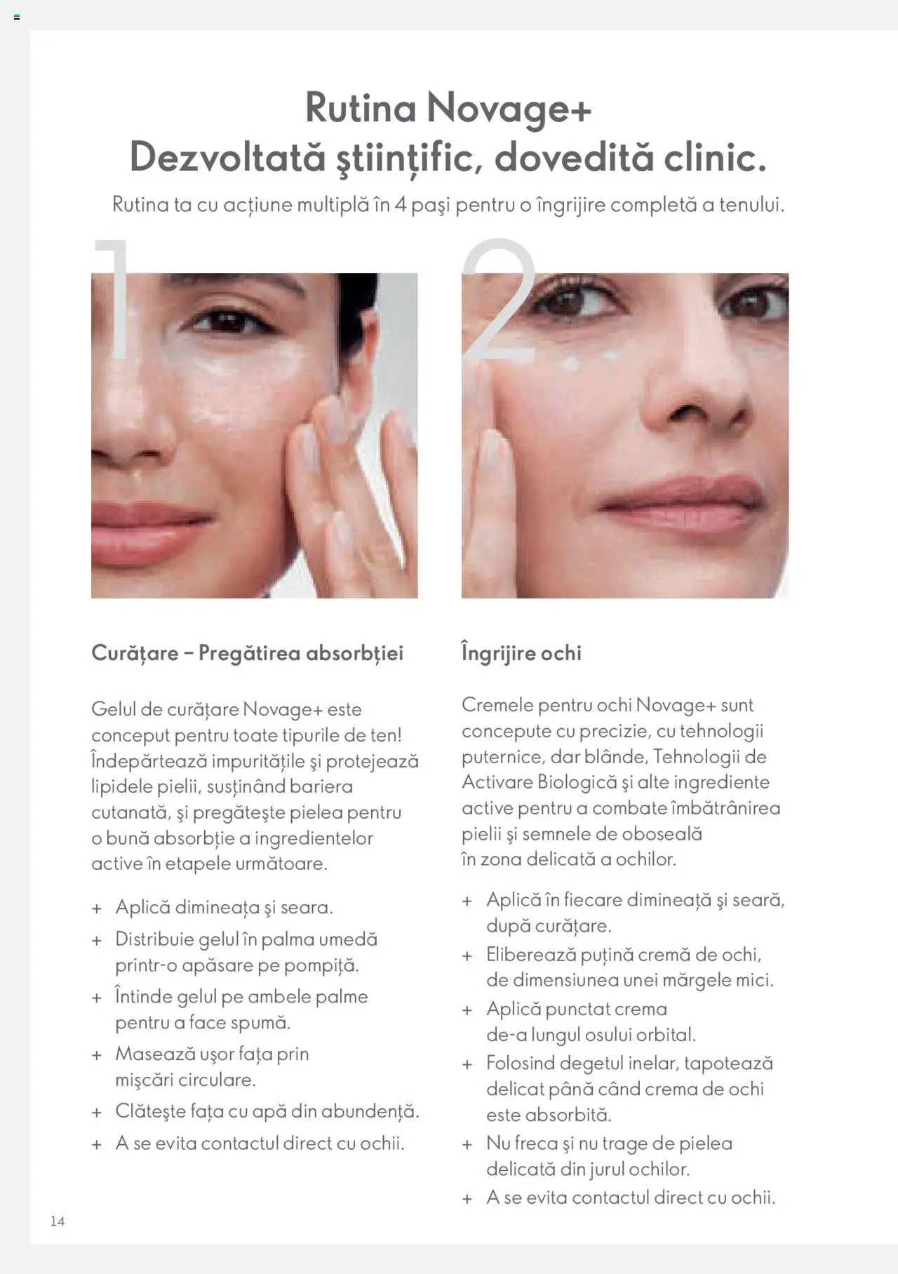 Oriflame catalog - Ghidul NOVAGE+ – valabil de la 01.03.2023 | Pagină: 14