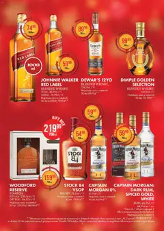 Pogląd oferty "Al.Capone Gazetka" - ważna od 13.11.2025 | Strona: 5 | Produkty: Red label, Captain Morgan, Rum, Whisky