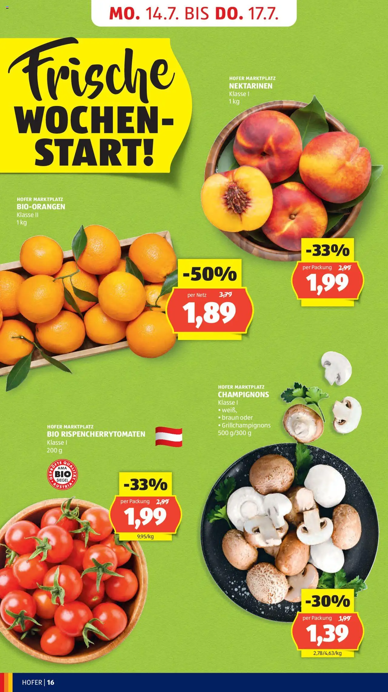 Hofer AT akciós ujság - amely érvényes a következő dátumtól: 11.07.2025 | Oldal: 18