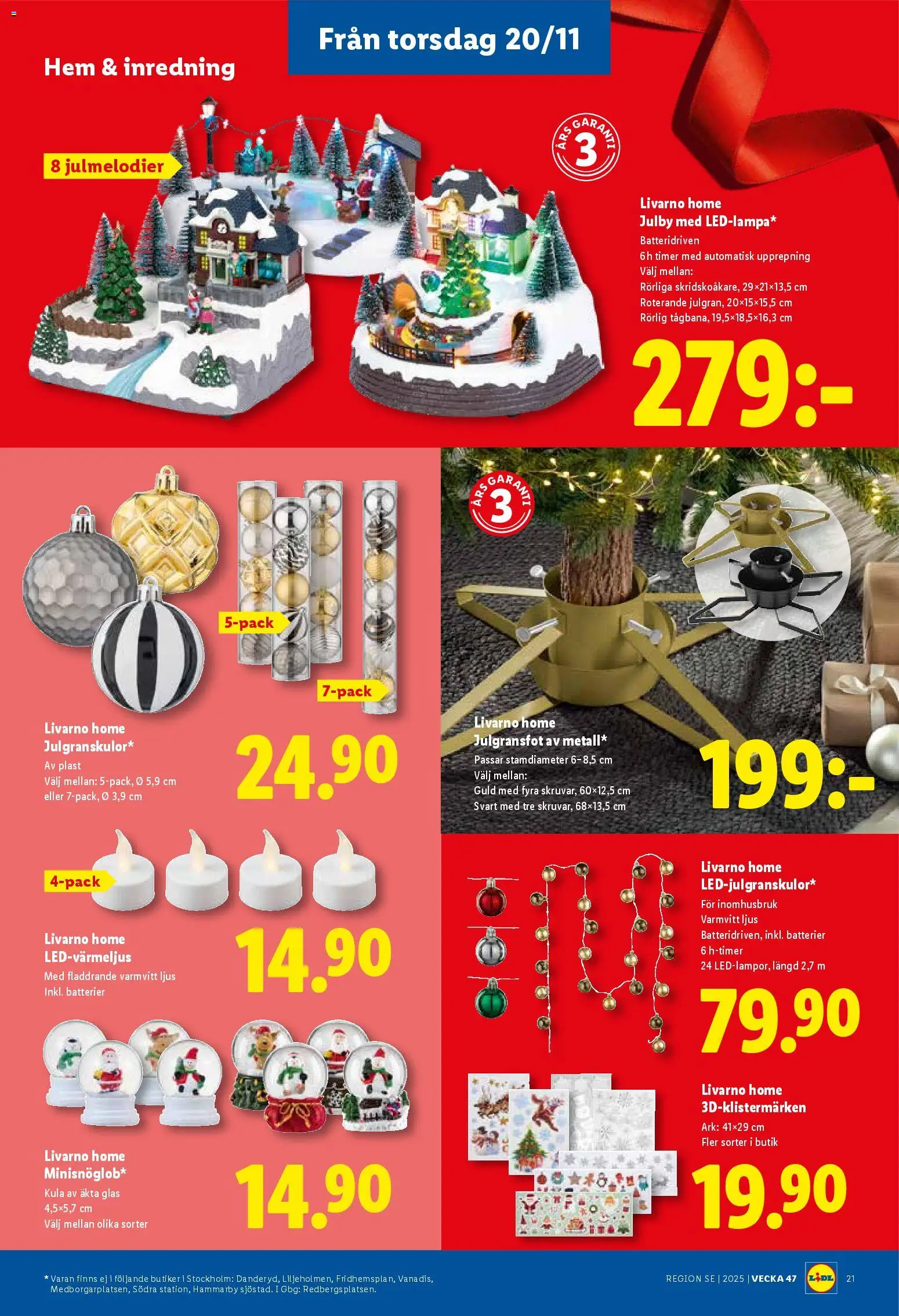 Lidl reklamblad aktuell från 17.11.2025 | Sida: 22 | Produkter: Batterier, Ljus