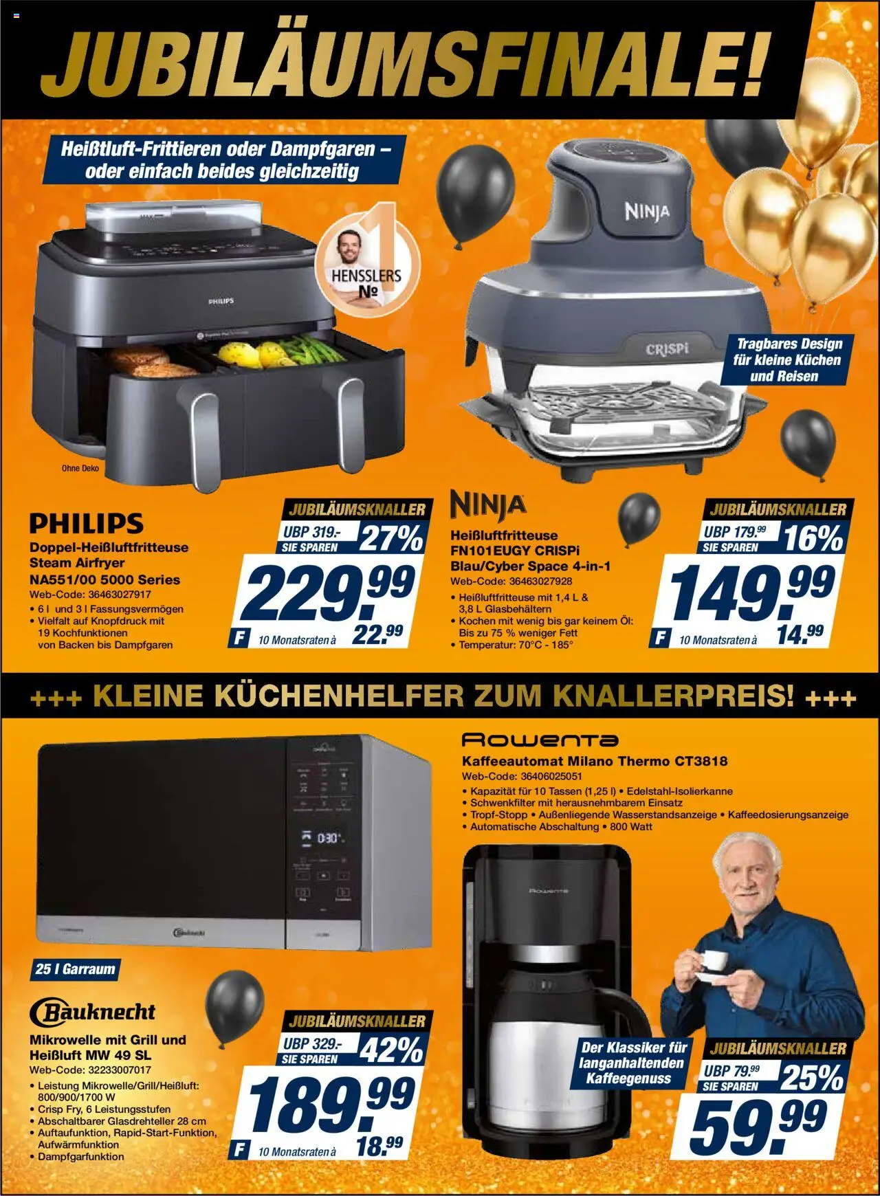 Expert Jubiläumsfinale – gültig ab 20.10.2025 | Seite: 5 | Produkte: Philips, Mikrowelle, Öl, Kuchen