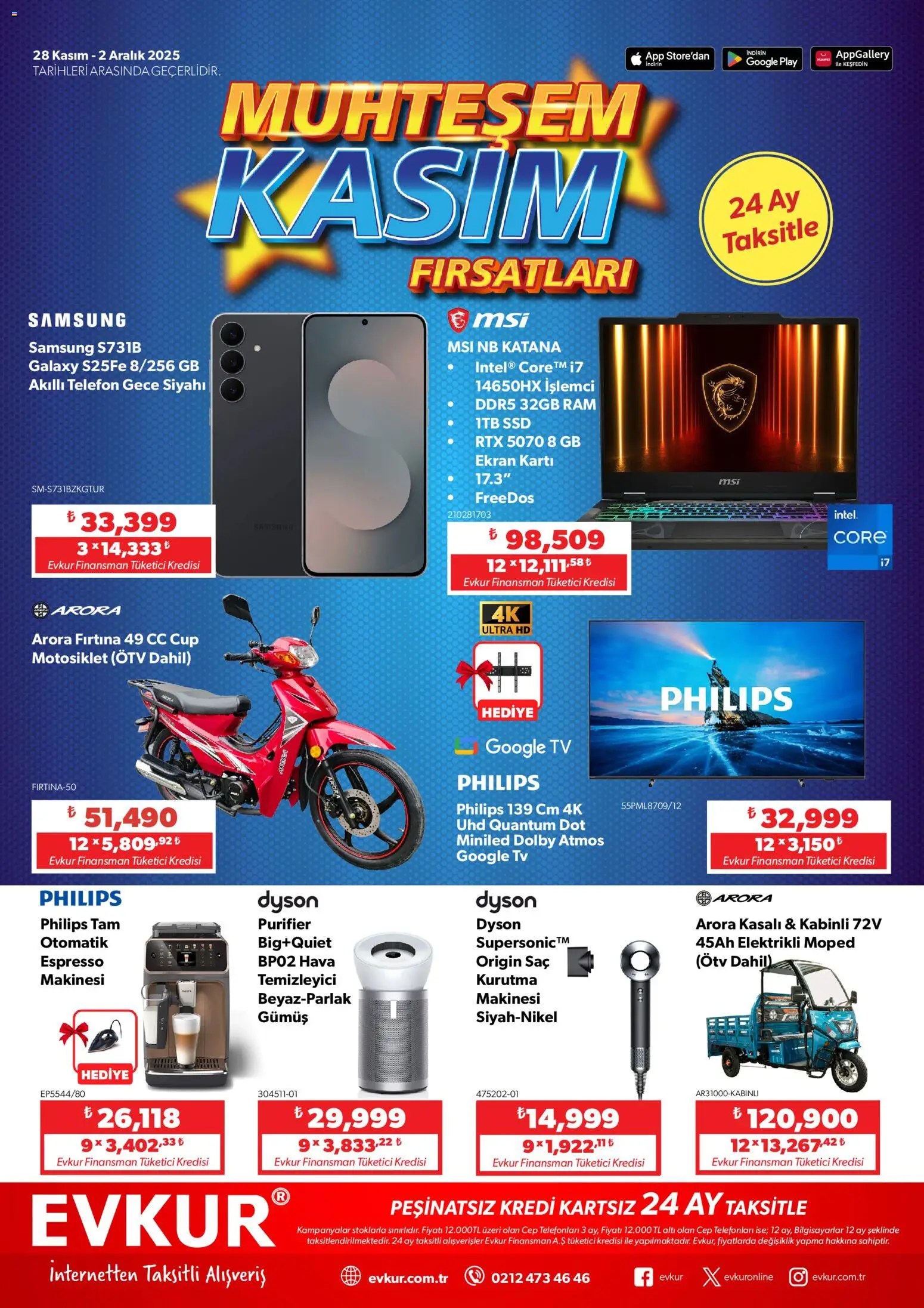 Evkur Black Friday - 28.11.2025 tarihinden itibaren geçerlidir | Sayfa: 1 | Ürünler: TV, Telefon, Akıllı telefon