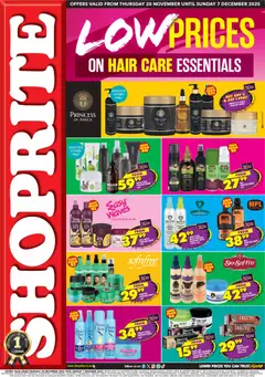 Shoprite specials catalogue – valid from 20.11.2025