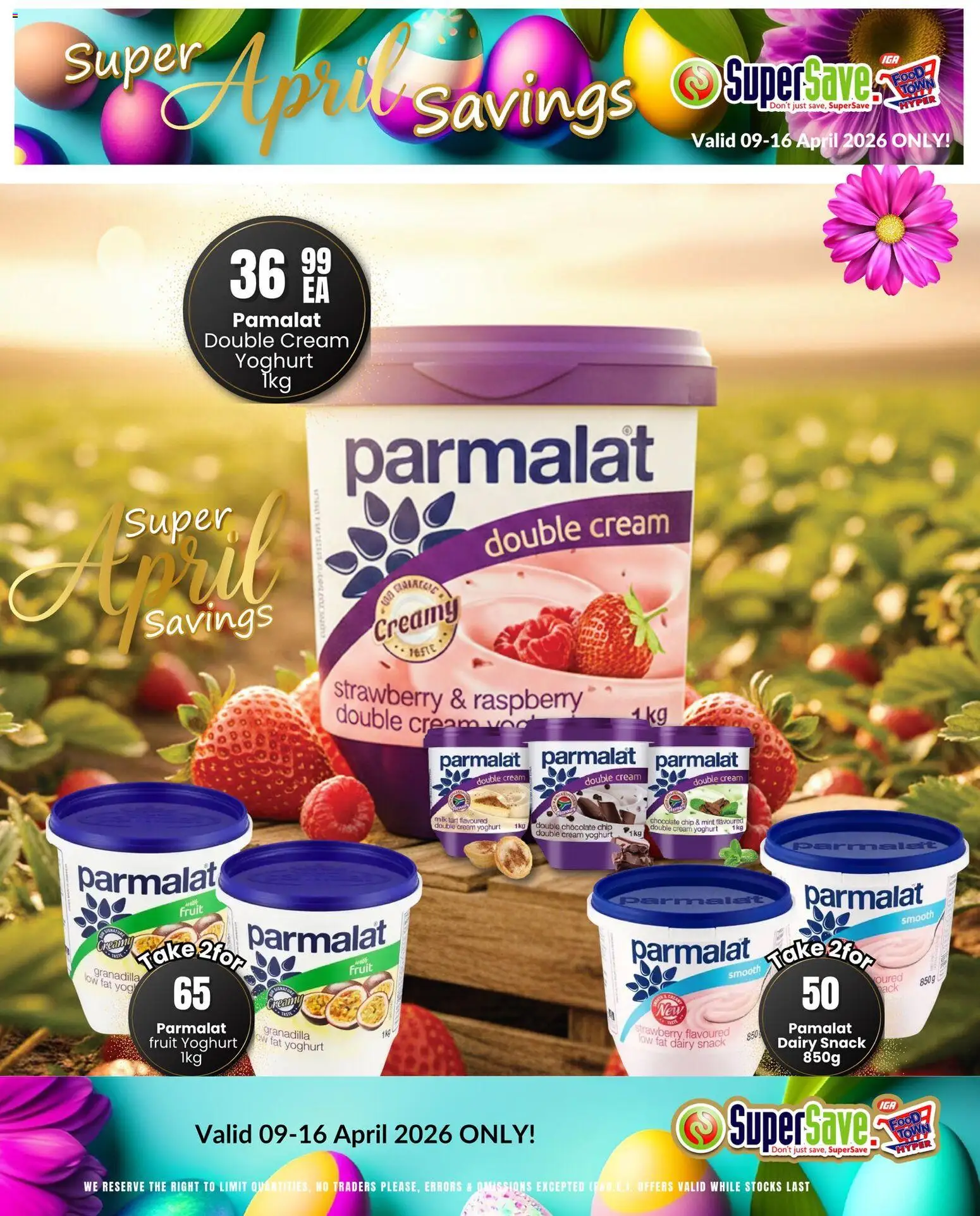 New Super Save catalogue – valid from 09.04.2026 | Page: 13 | Products: Yoghurt, Chocolate, Cream, Fruit