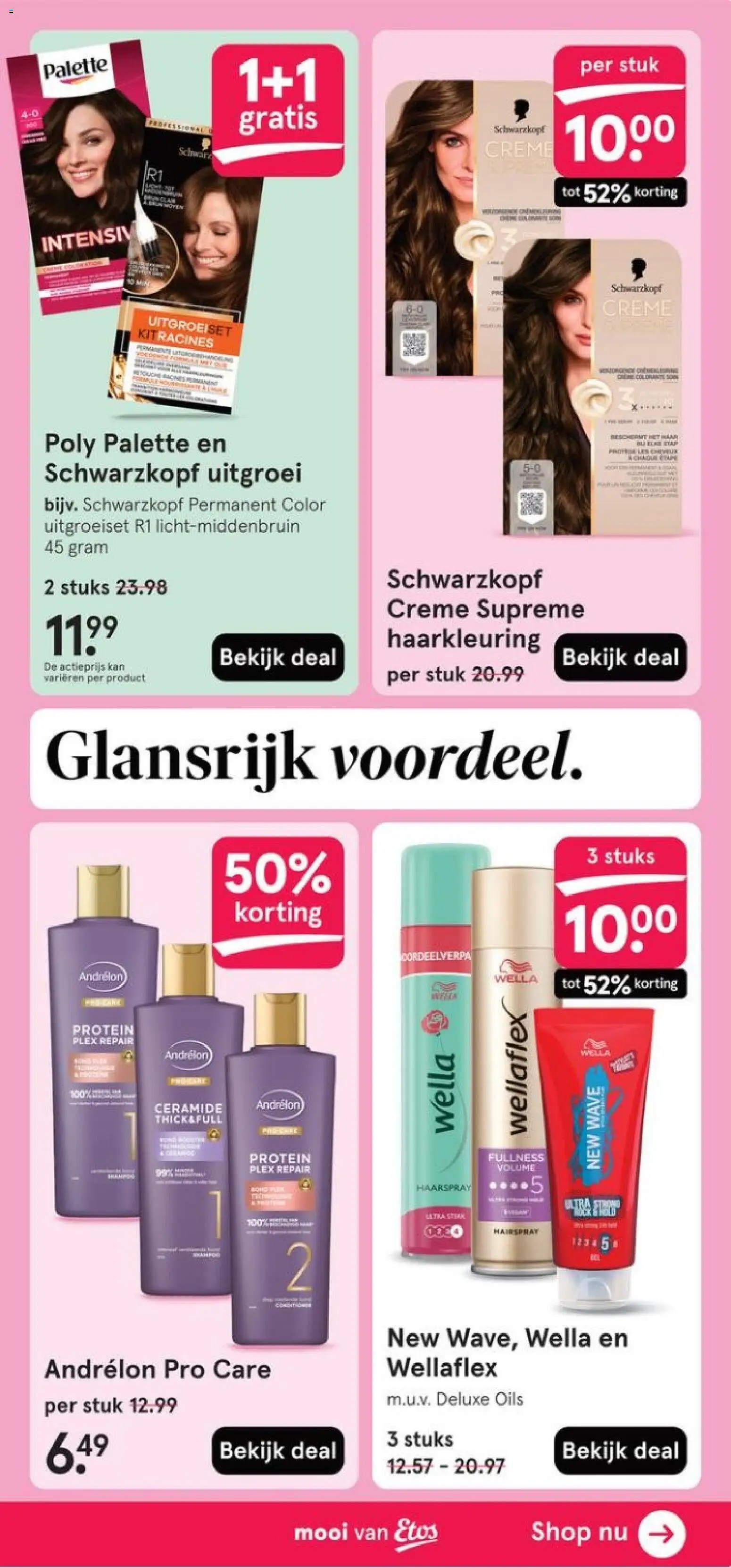 {H1} | Pagina: 21 | Producten: Kan, Haarspray, Crème