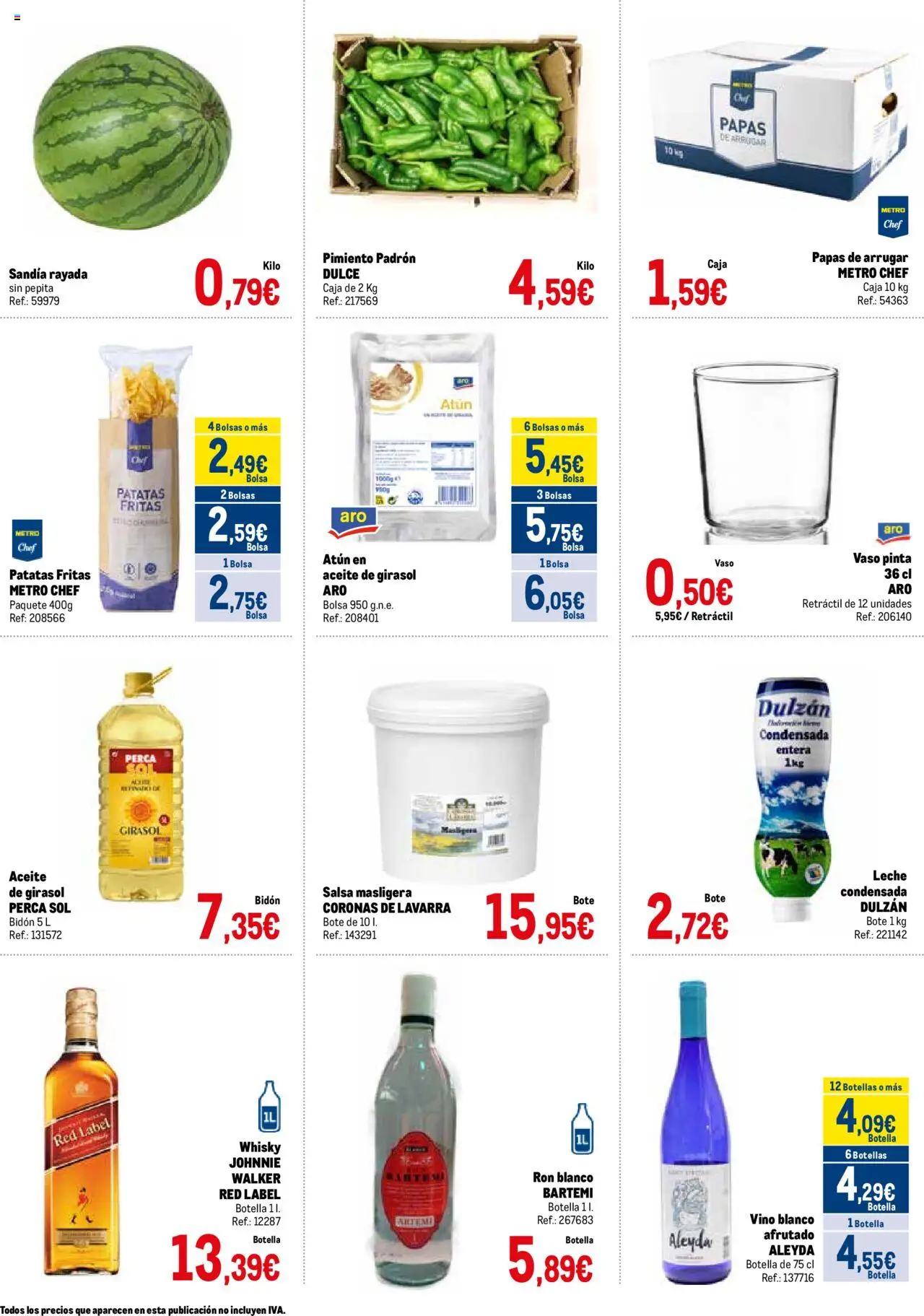 Makro - Fiestas de La Candelaria - La Laguna │ válido desde el 05.08.2025 | Página: 3 | Productos: Aceite, Vino, Sandía, Vaso pinta