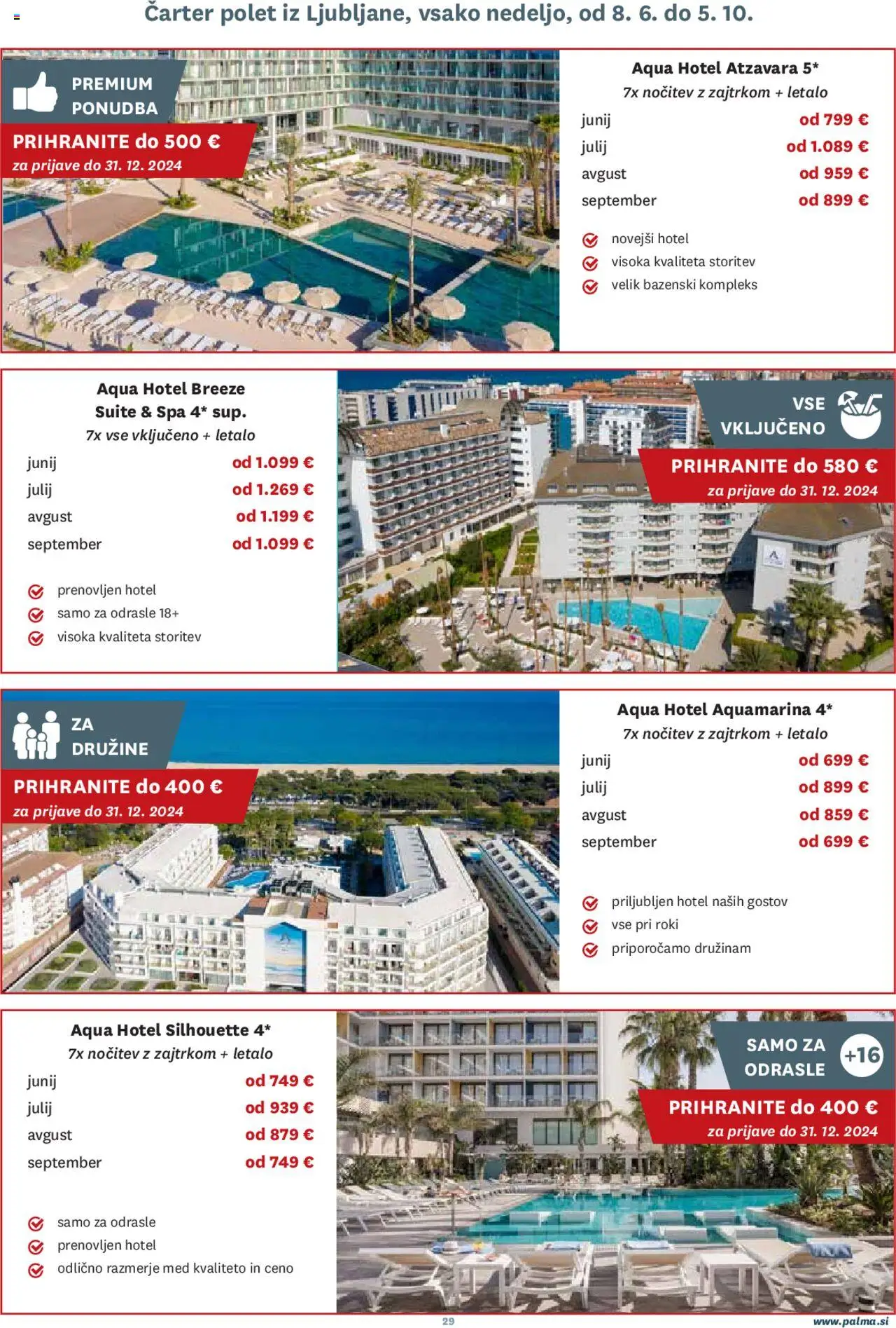 Novi Palma katalog ponudbe – veljaven od 01.02.2025 | Stran: 29