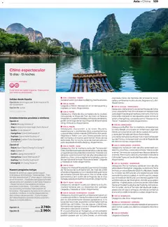 Vista previa Viajes El Corte Inglés Asia y Oceanía válido desde el 01.01.2026 | Página: 109 | Productos: Pan